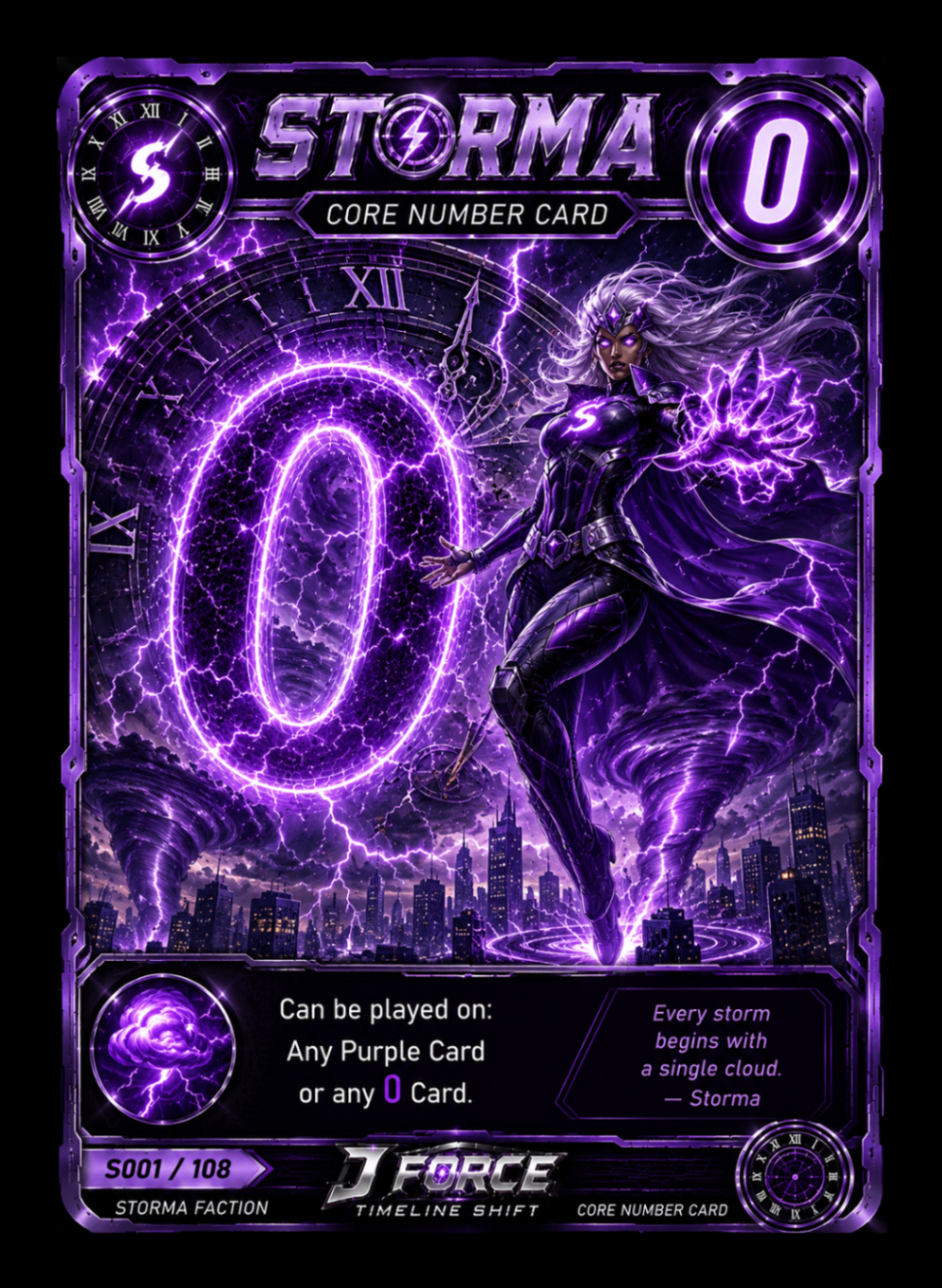 Storma Core Number Card 0