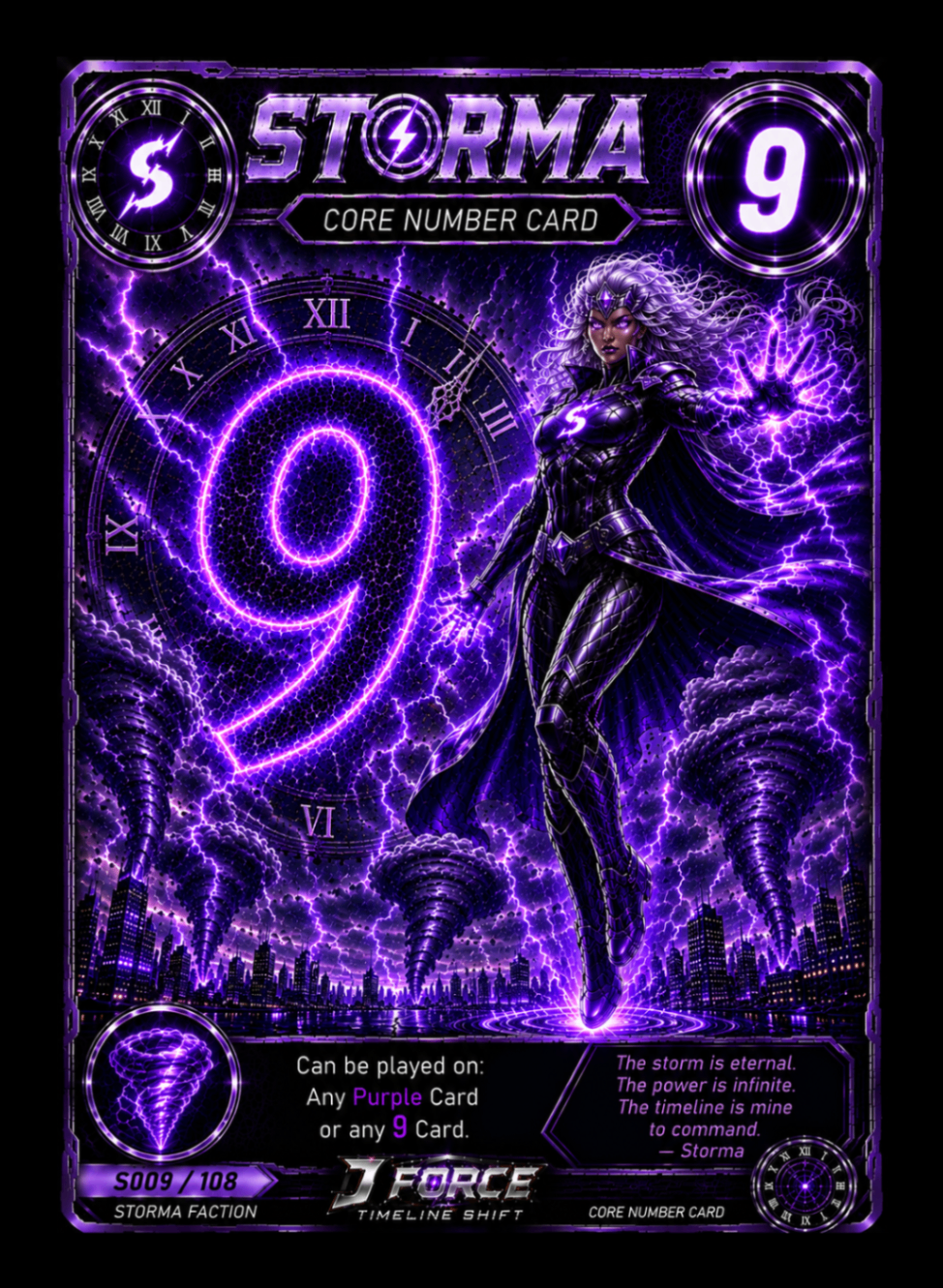 Storma Core Number Card 9