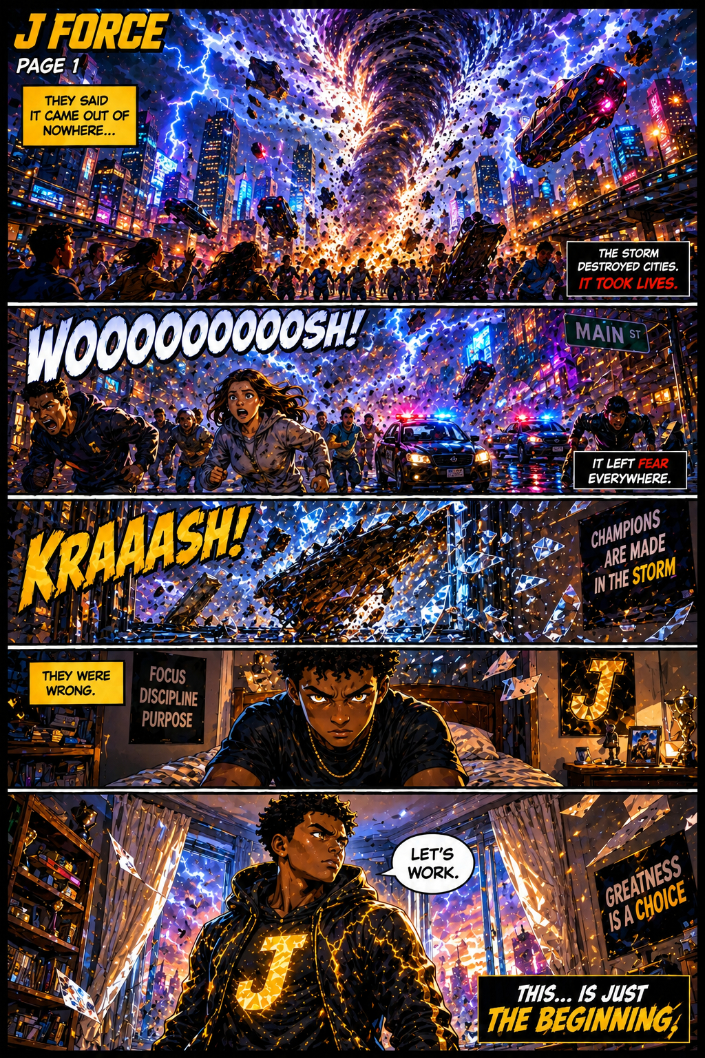 J Force Chaos Protocol preview page 1