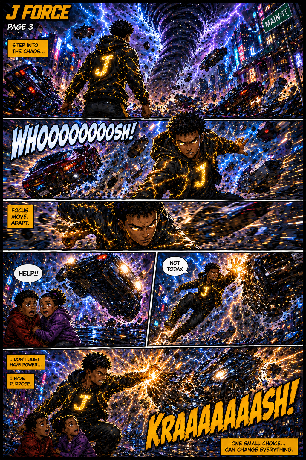 J Force Chaos Protocol preview page 3