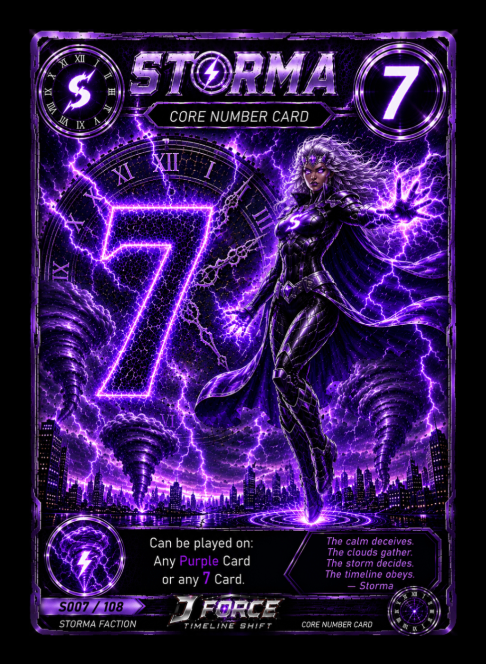 Storma Core Number Card 7