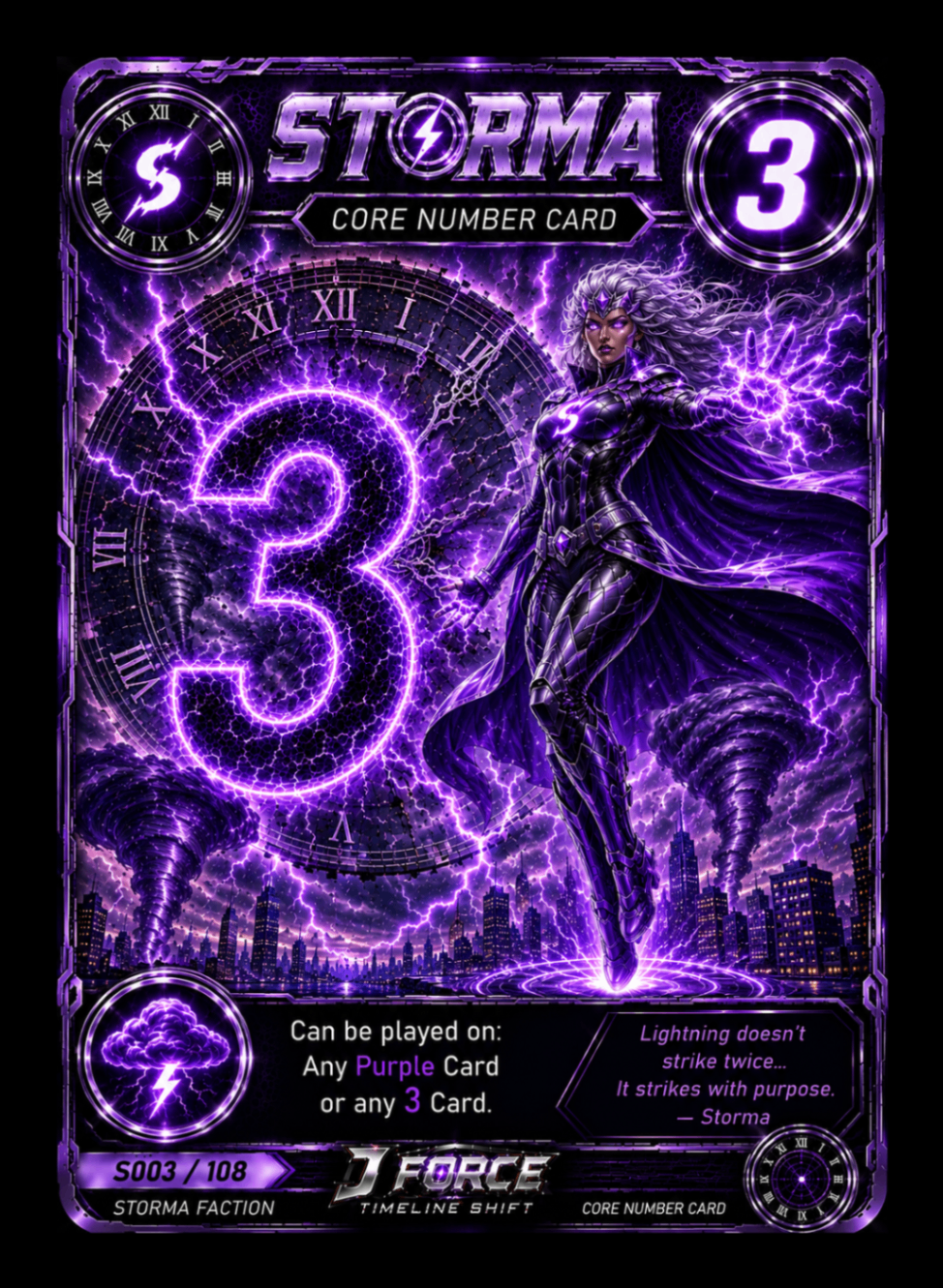 Storma Core Number Card 3