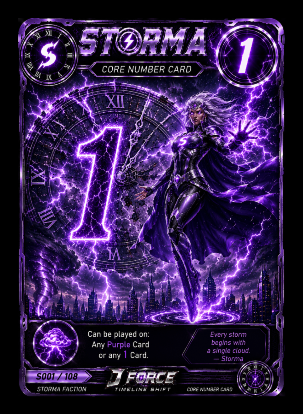 Storma Core Number Card 1